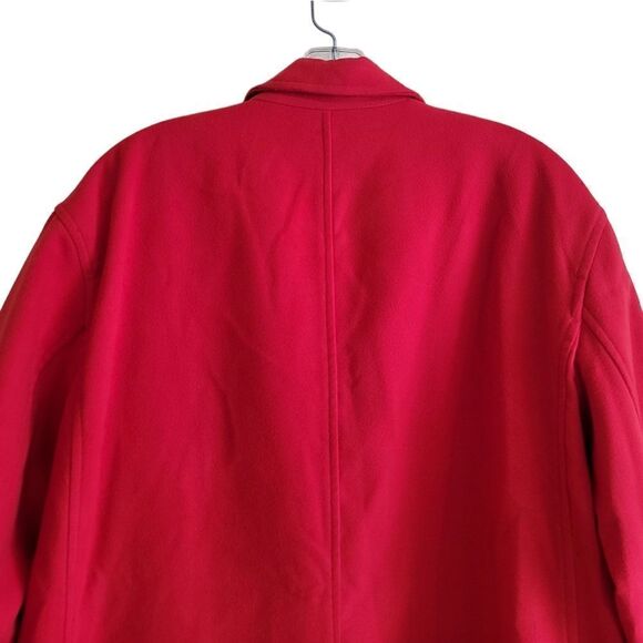 Shein Women's Red Peacoat Sz Large - Picture 6 of 9